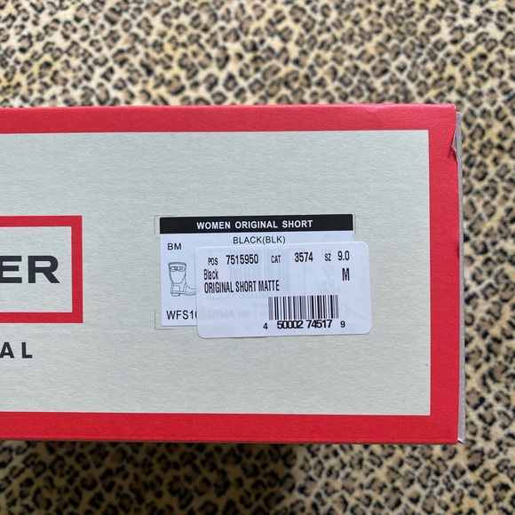 Hunter original short matte rain boot (women’s size 9) (NIB) - Picture 14 of 16